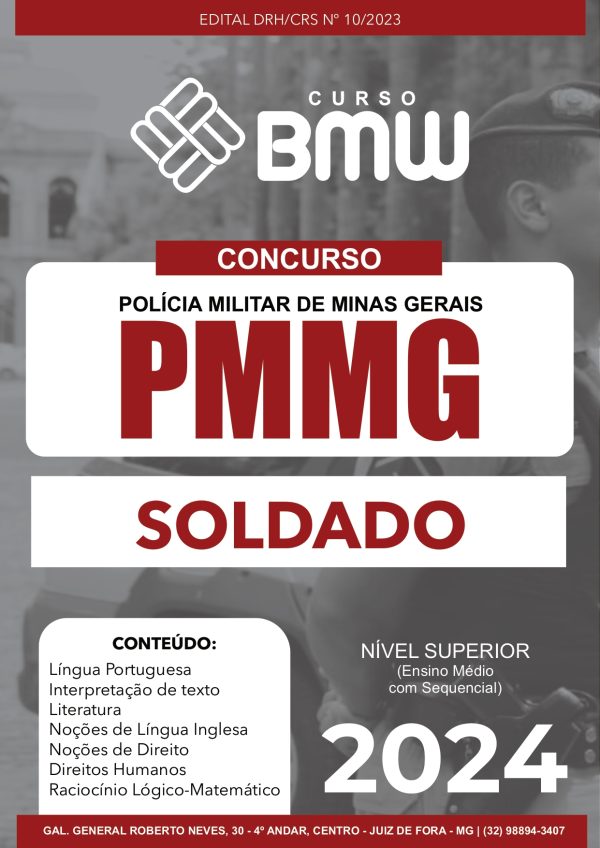 Apostila Polícia Militar de Minas Gerais - PMMG